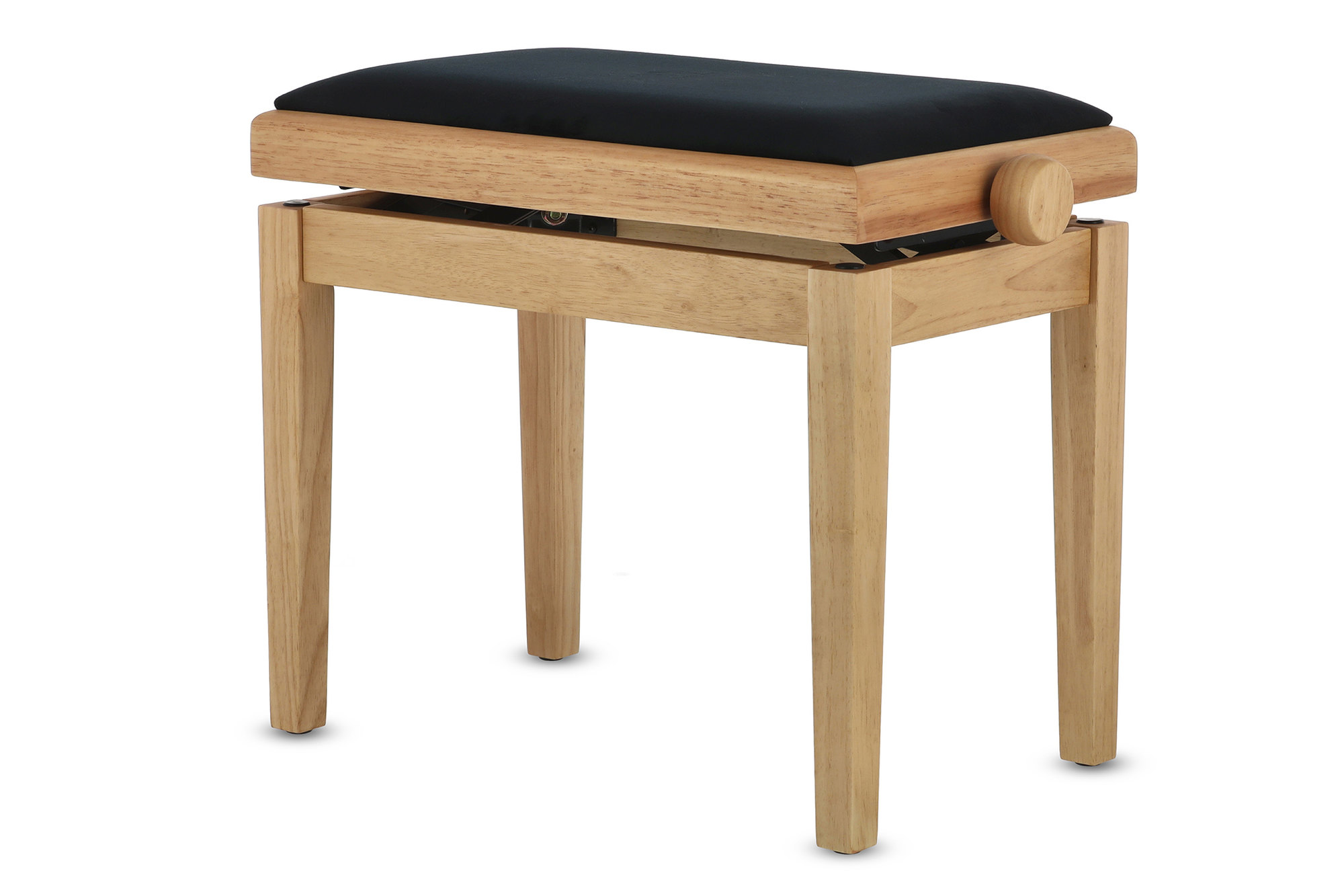 GEWA Pianobank Deluxe Eiche Matt – Sitz Schwarz