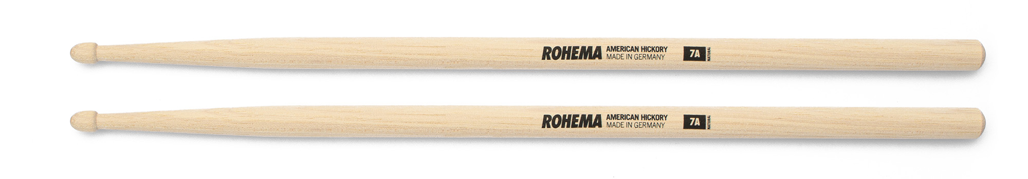 ROHEMA Drumstick 7A Natural American Hickory 613250