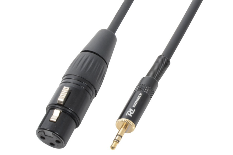 POWER-DYNAMICS-CX50-05-Audio-Kabel-3-5mm-Klinke-Stereo-XLR-weiblich-0-5-m POWER DYNAMICS CX50-05 Audio Kabel 3.5mm Klinke Stereo - XLR weiblich 0,5 m