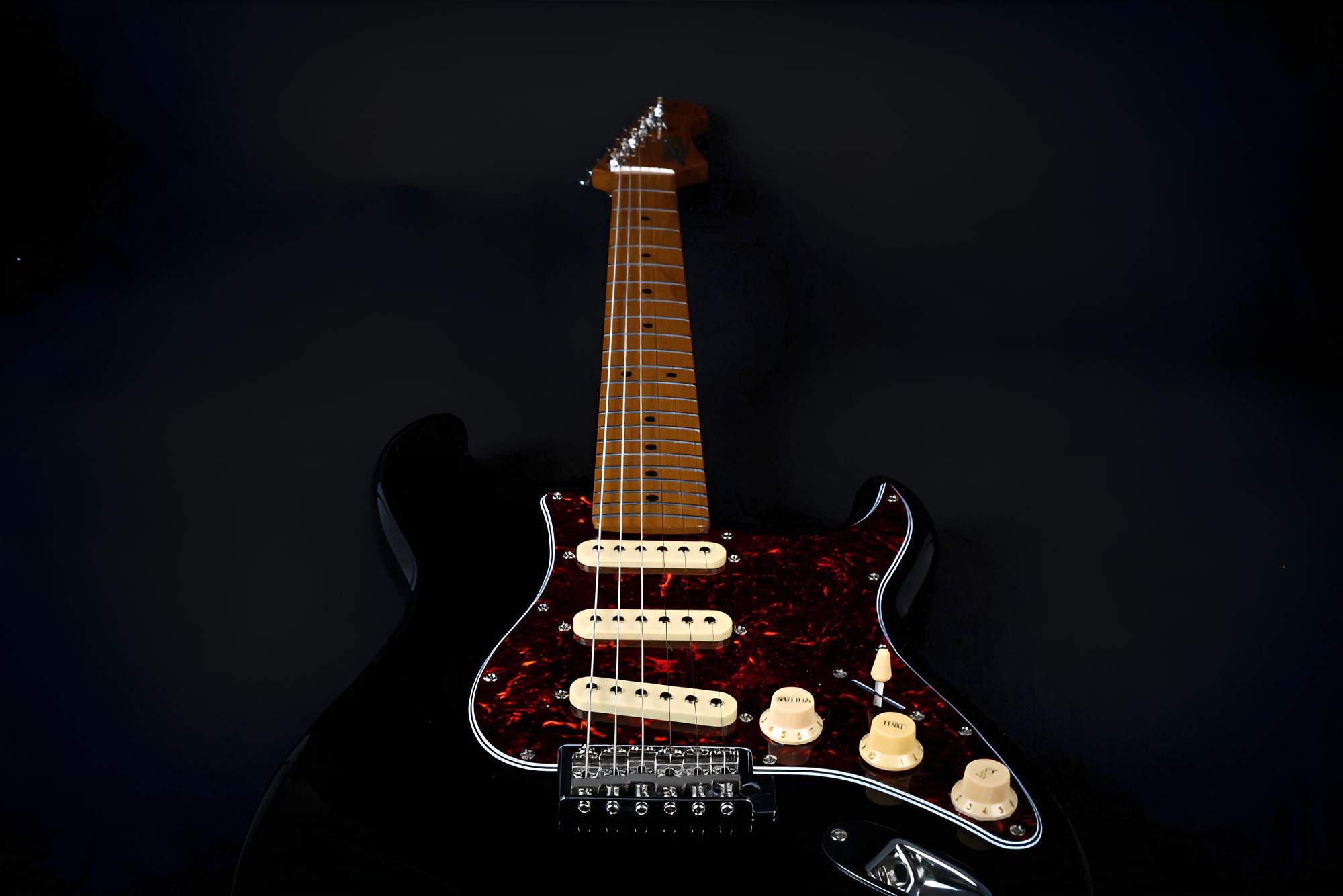 JET Guitars JS300 BK Black E-Gitarre
