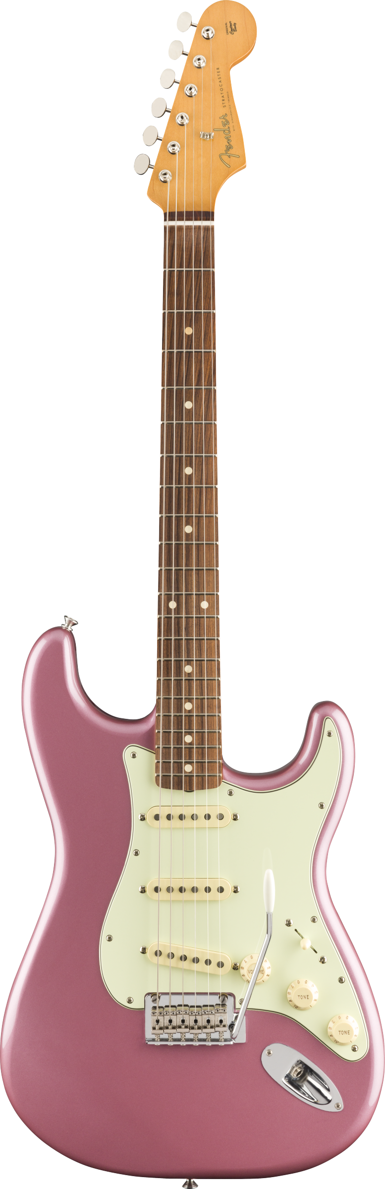 FENDER Vintera '60s Stratocaster Modified, Pau Ferro Fingerboard, Burgundy Mist Metallic