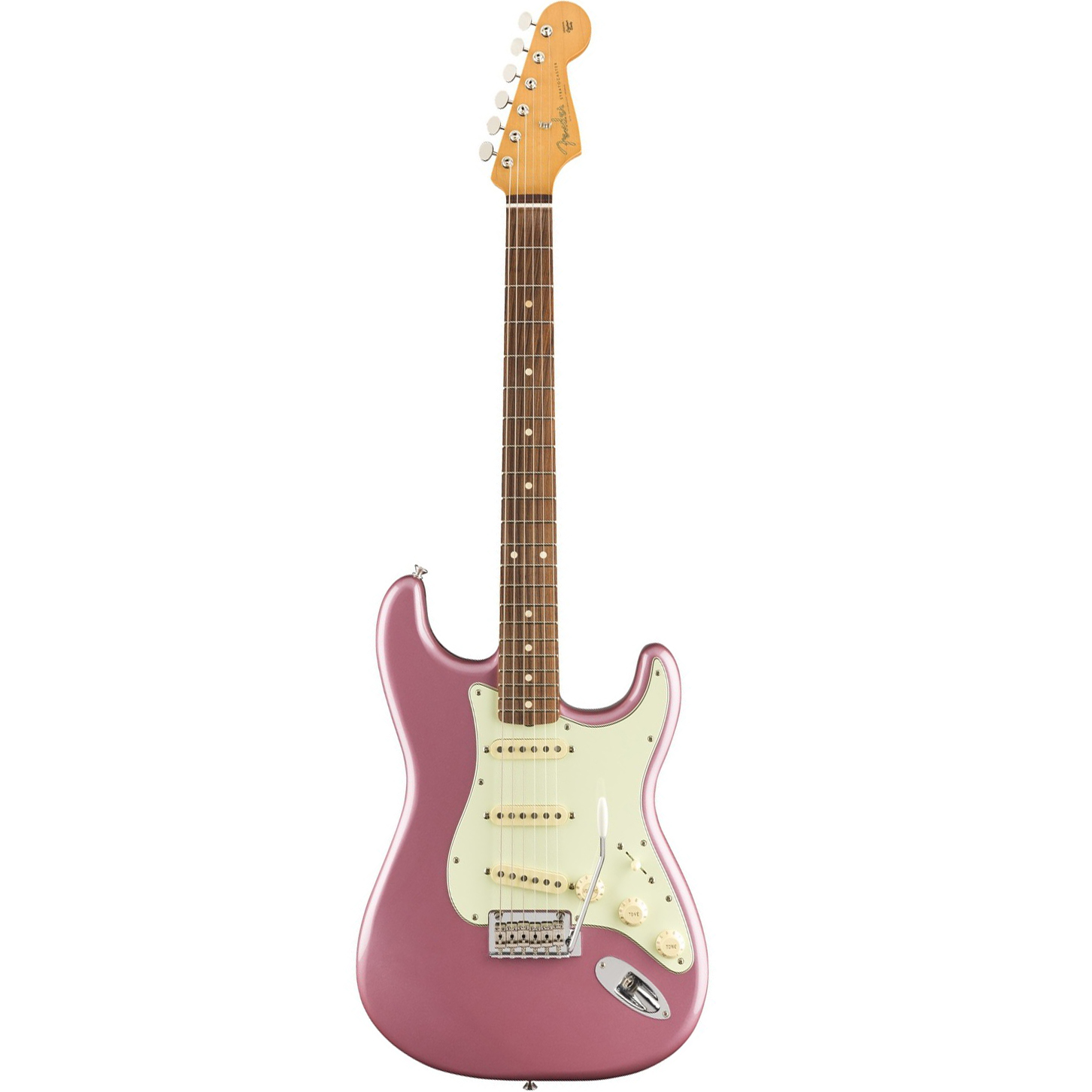 FENDER Vintera® '60s Stratocaster® Modified, Pau Ferro Fingerboard, Burgundy Mist Metallic