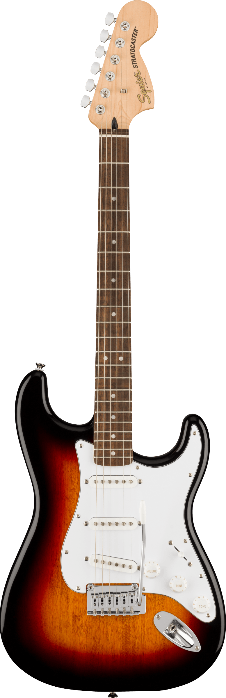 SQUIER Affinity Series Stratocaster, Laurel Fingerboard, 3-Color Sunburst