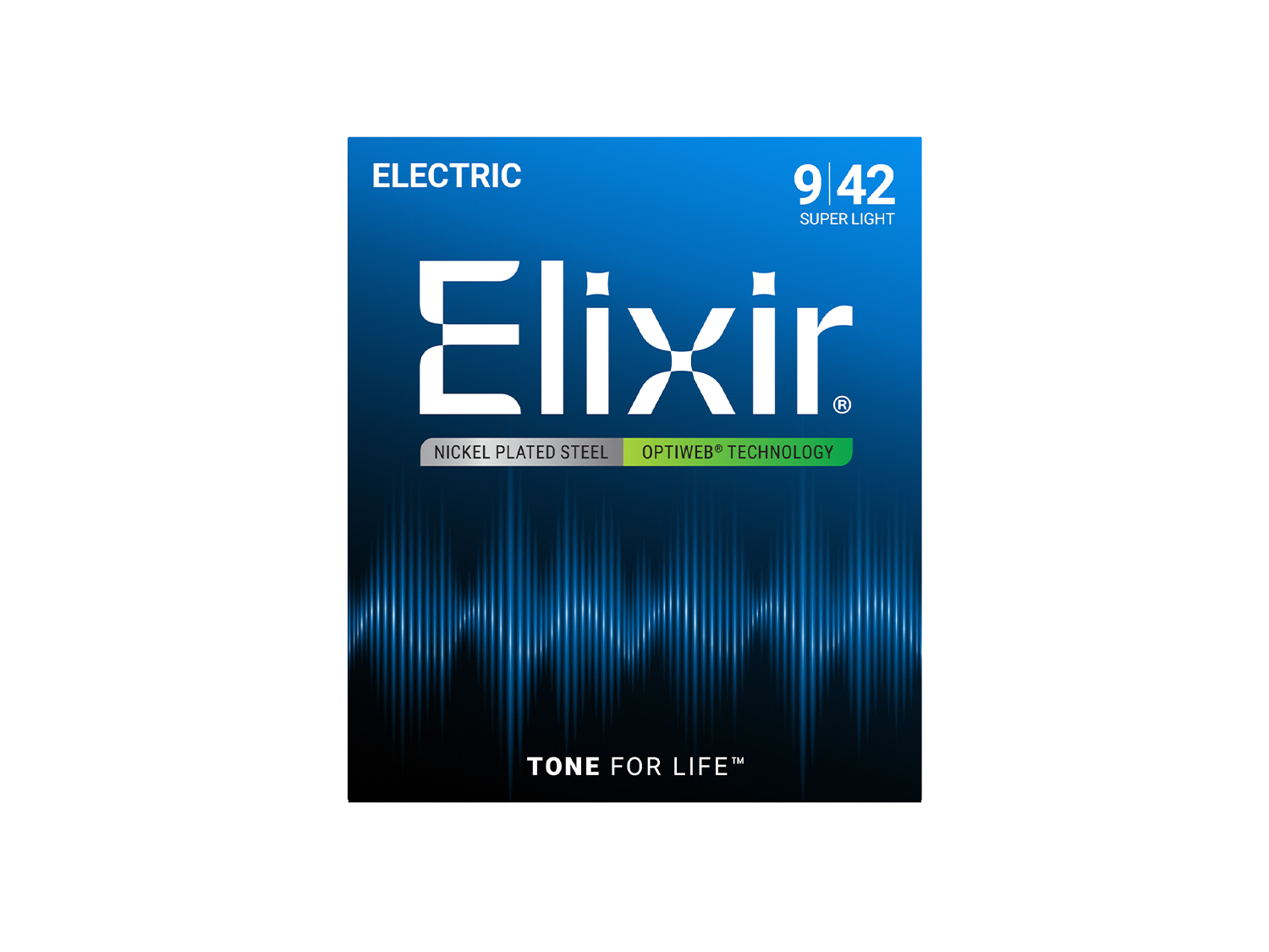 ELIXIR E-Gitarrensaiten Optiweb Super Light 09-42 E19002
