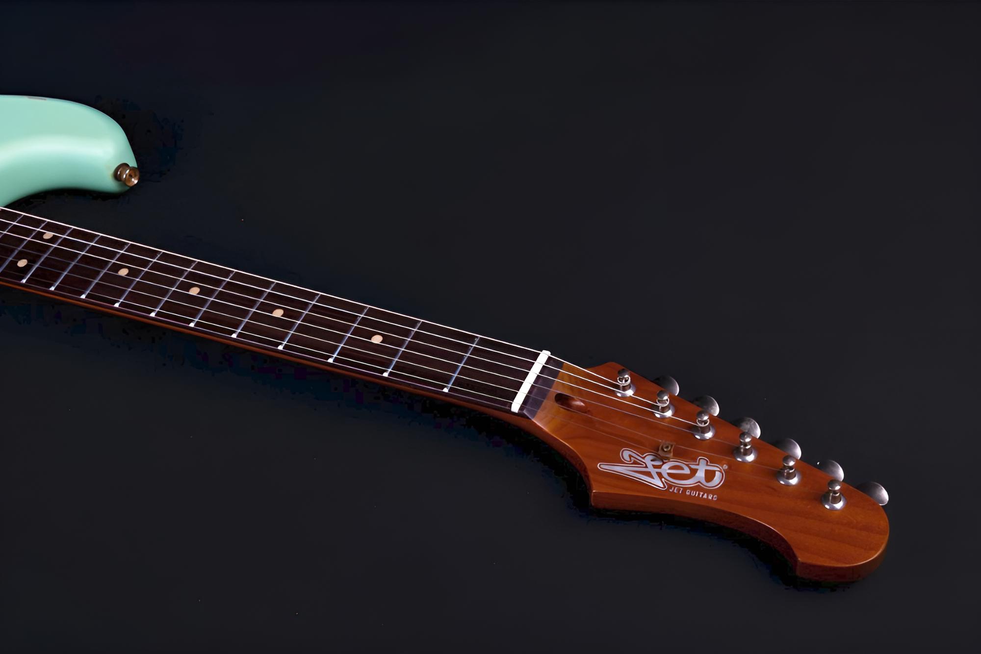 JET Guitars JS400 RSFG Surfgreen Relic E-Gitarre