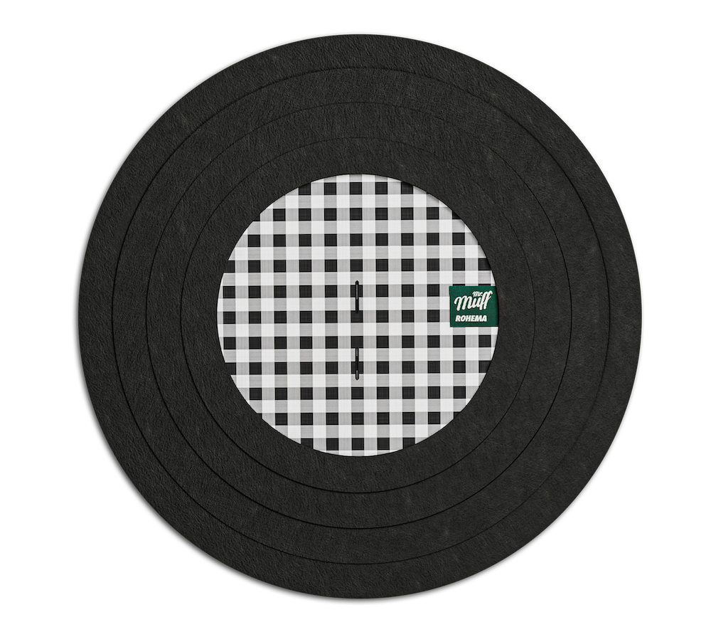 ROHEMA Mr. Muff - Muffin 16" - Schlagzeug Dämpfungsring für Vintage Sound 618140