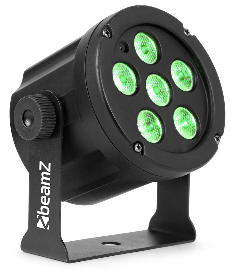 BEAMZ SLIMPAR 30 kompakter LED Par Scheinwerfer 6x3 W 3 in 1 LED RGB