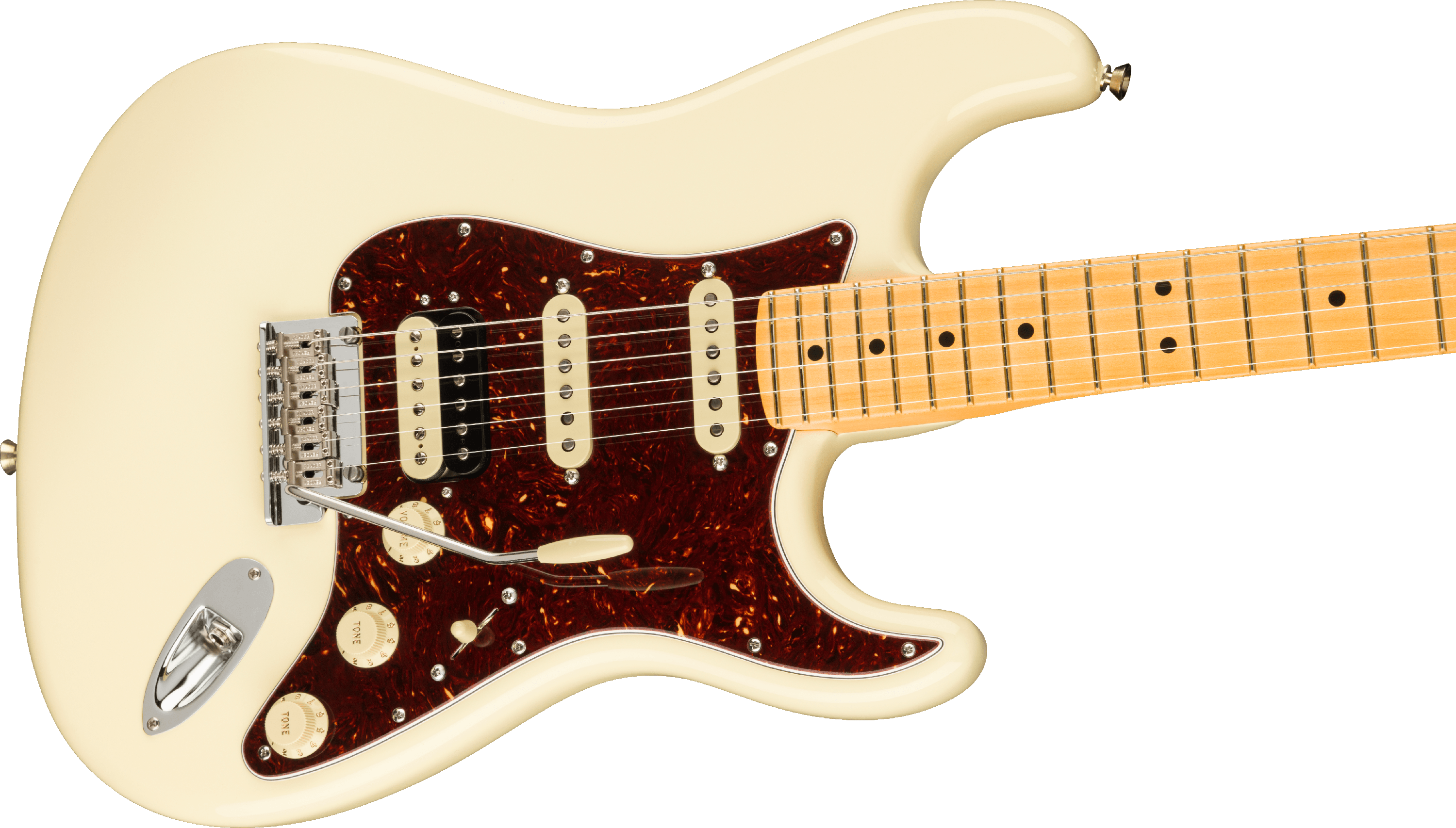 FENDER American Professional II Stratocaster® HSS Maple Fingerboard, Olympic White