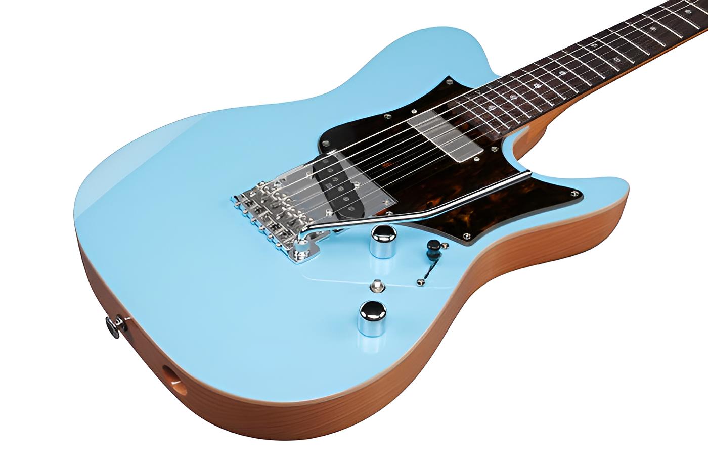 IBANEZ TQMS1-CTB Tom Quayle Signature Guitar Celeste Blue