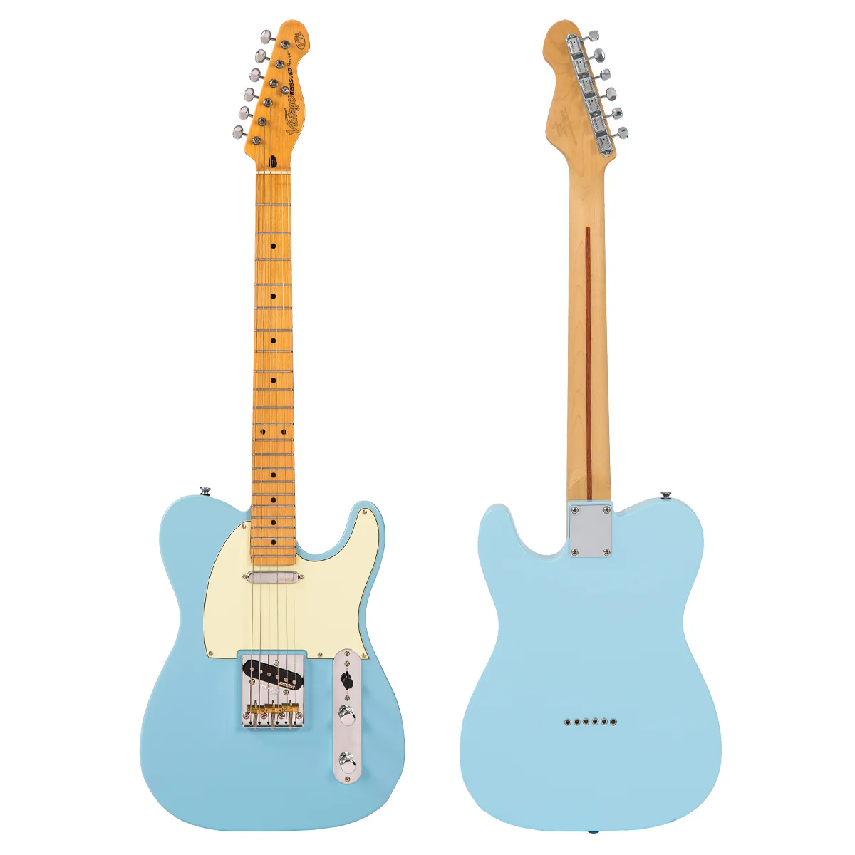 VINTAGE Reissued V75LB E-Gitarre T Model