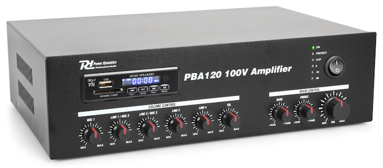 POWER DYNAMICS PBA120 100V Verstärker 120W