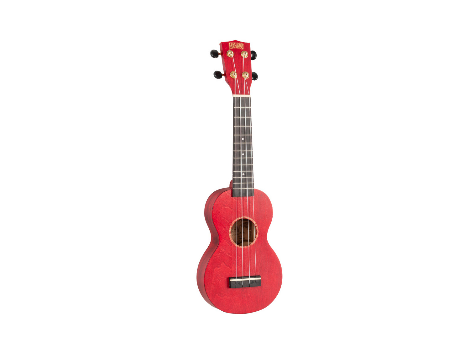 MAHALO MS1-TRD Sopranukulele Slim Line Transparent Red mit Tasche