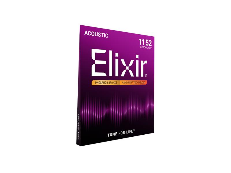 ELIXIR Westerngitarrensaiten Phosphor Bronze 011-052 E16027