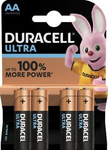 Duracell_AA_Blister_4Pack DURACELL AA 4-Fach Blister Ultra Power MX1400 Mignon AA Batterie