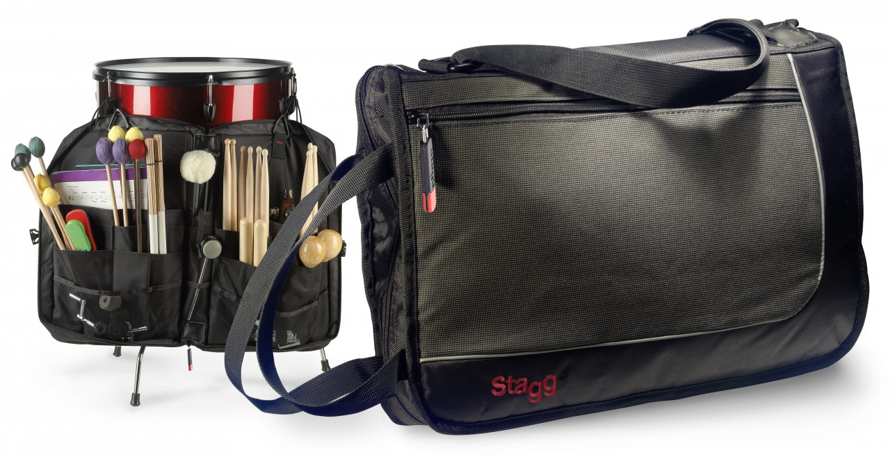 STAGG Stockentasche Schwarz Deluxe SDSB17