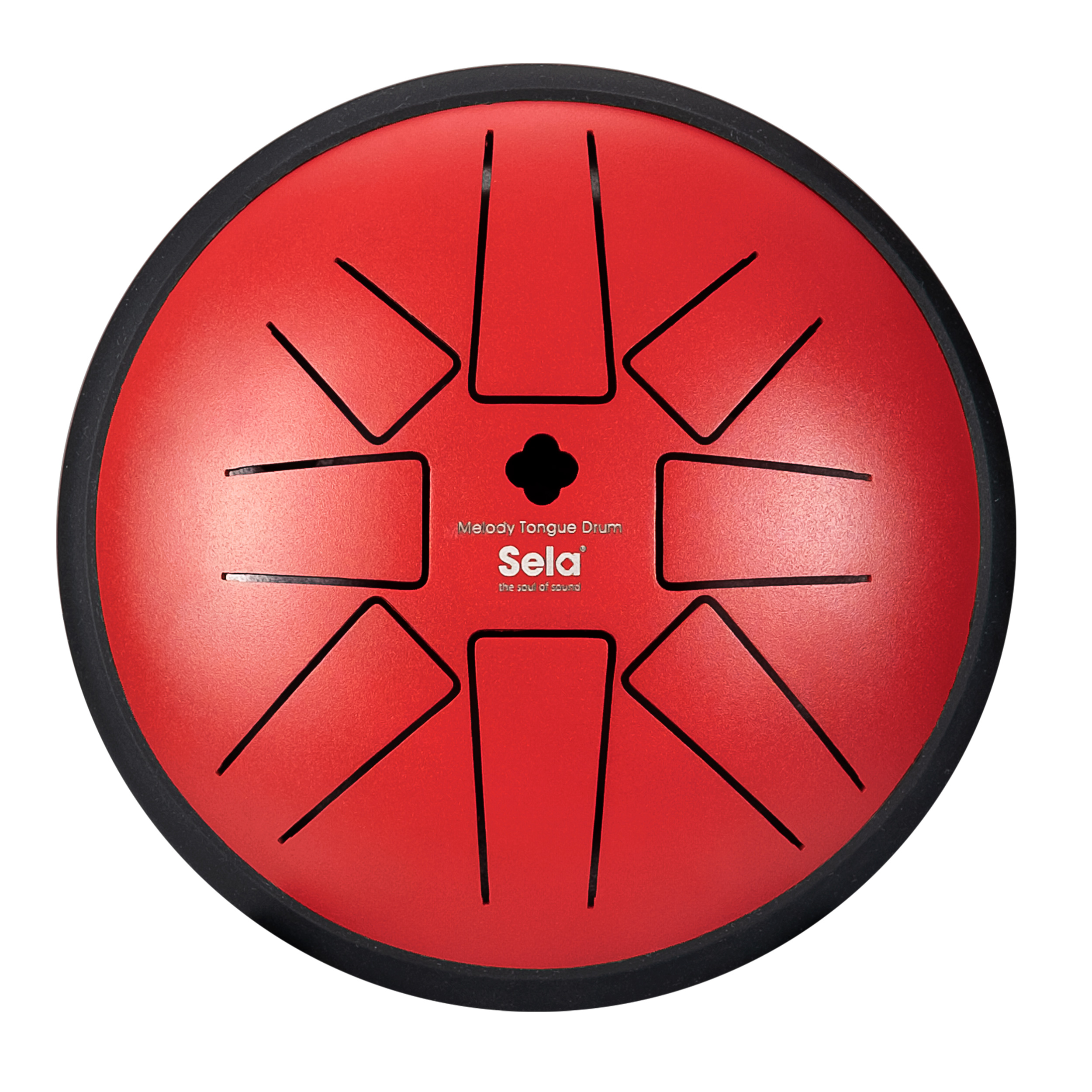 SELA Melody Tongue Drum 6" F Minor Red