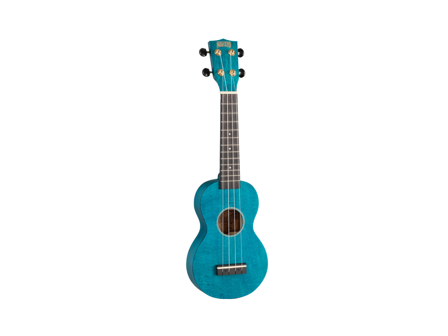 MAHALO MS1-TBU Sopranukulele Slim Line Transparent Blau mit Tasche