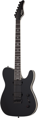 SCHECTER SLS Elite PT Evil Twin Satin Black