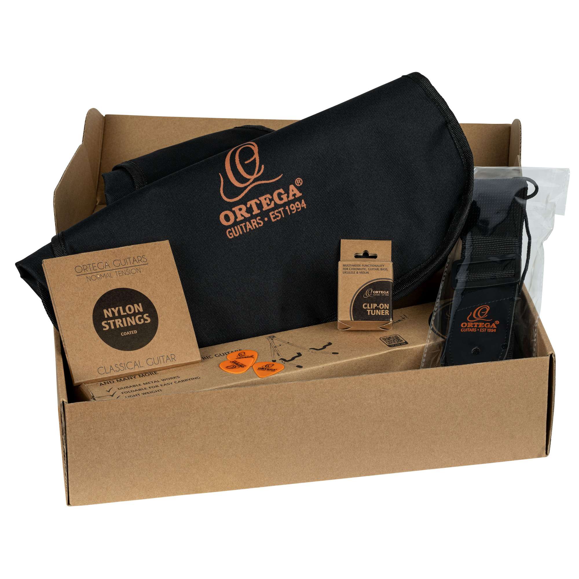 ORTEGA Pickers Pack 3/4 Konzertgitarre 6-String - Einsteigerset
