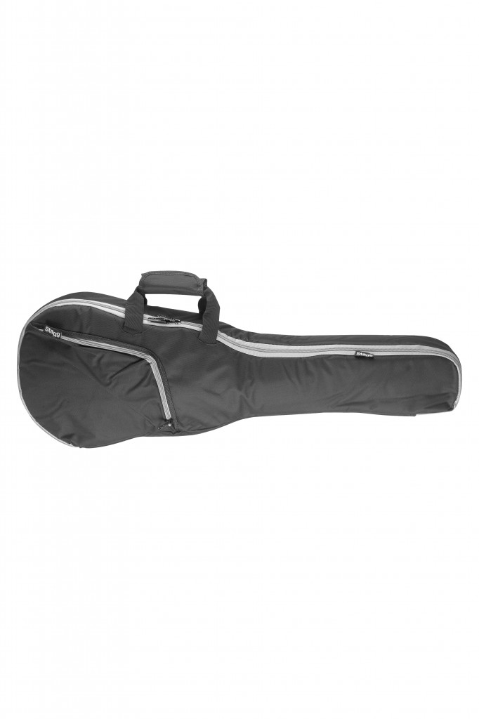 STAGG Basic Serie gepolsterte Nylontasche für 1/2 klassische Gitarre