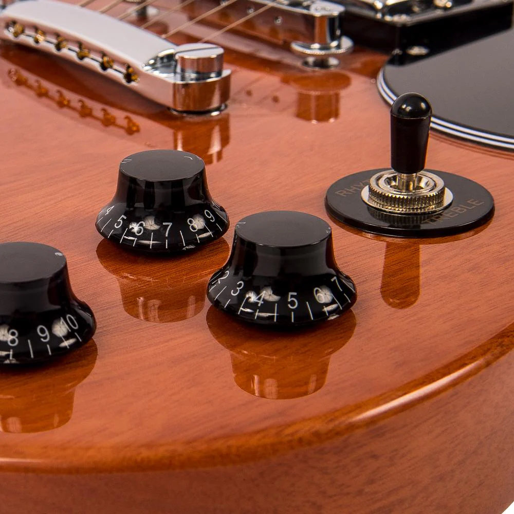 VINTAGE Reissued VS6M Dark Mahogany